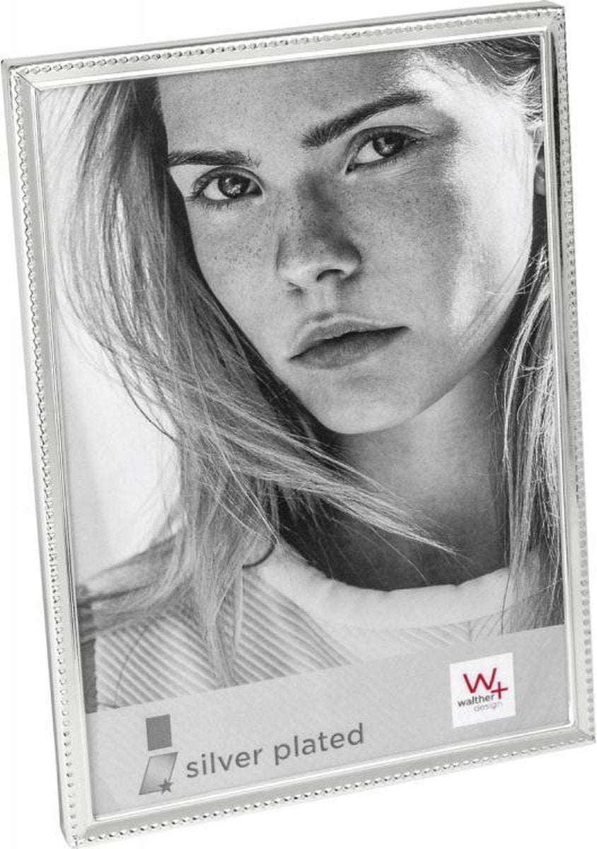 Walther bh520s cosima - portrætramme - fotostørrelse 15x20 cm - sølv