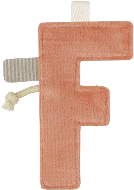 Little dutch slinger element - letter f - oranje