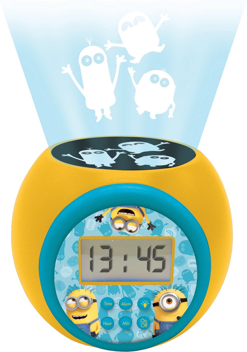 Lexibook minions projektor vækkeur med timer