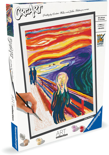 Ravensburger creart kunstsamling - munch: the scream