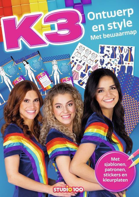 Studio 100 k3 modedesign mappe - design og stil