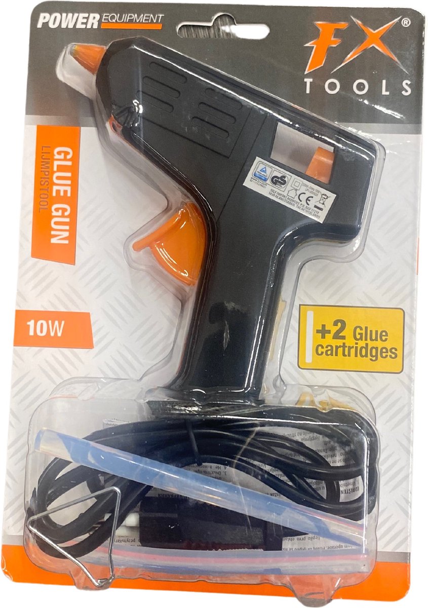 Koopman limpistol sort 10 watt - kompakt limpistol til håndværk og reparationer.