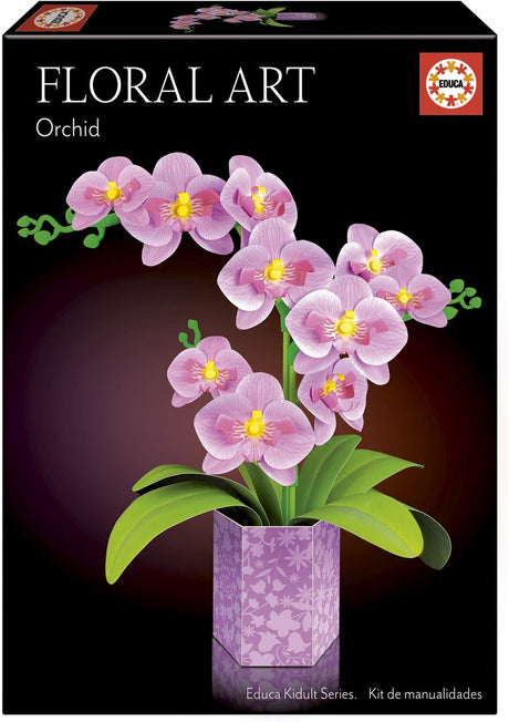 Educa blomsterkunst orkidé