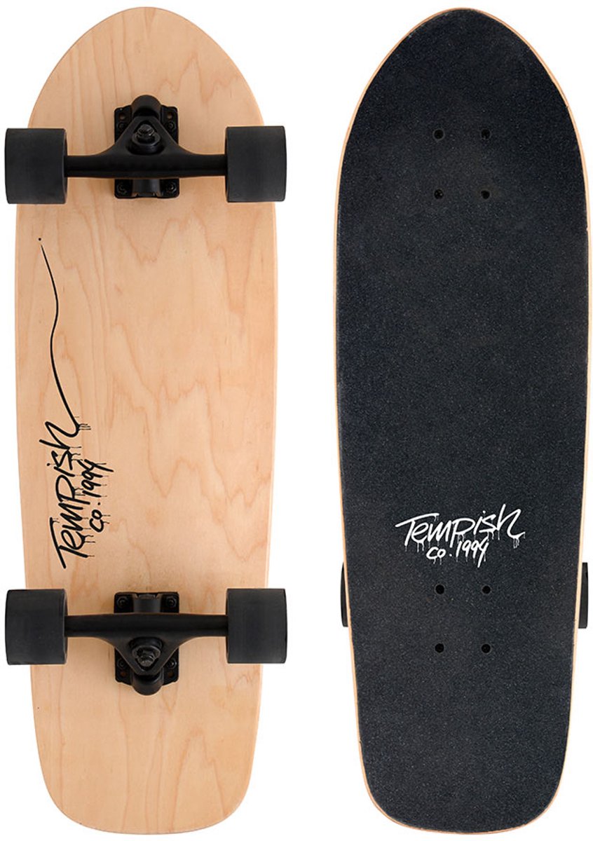 Tempish carv cruiser board - 28,5 tommer (72 cm) - agil carving cruiser