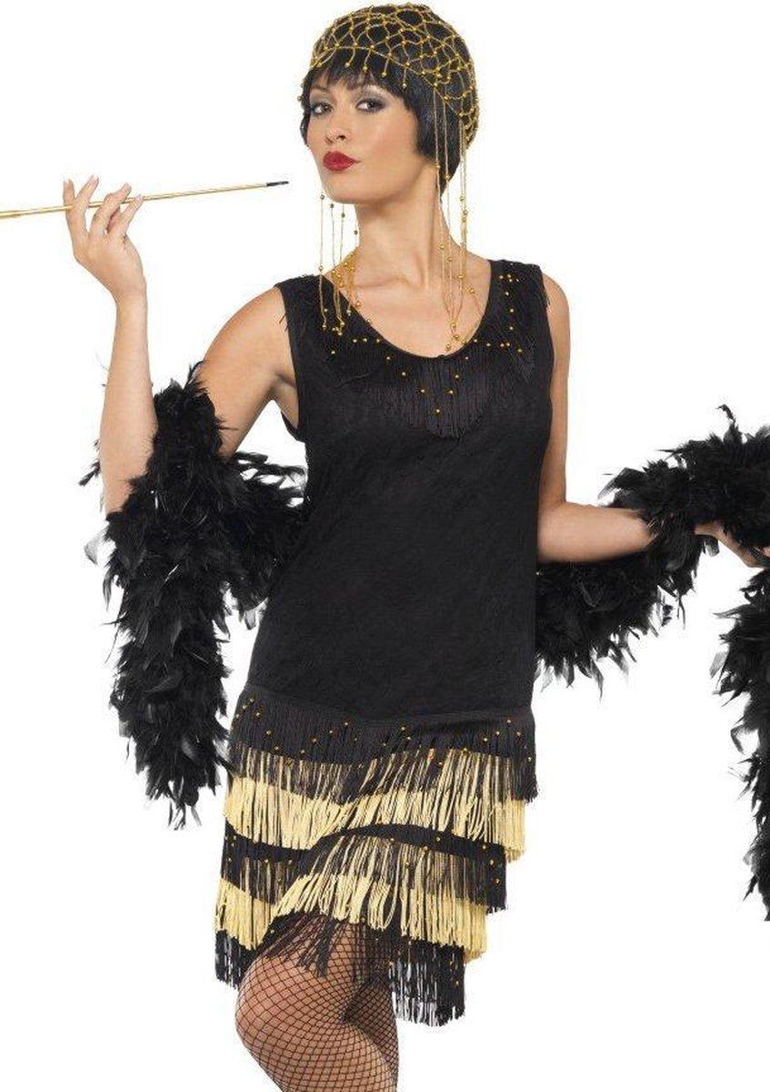 Vegaoo charleston outfit til kvinder - fancy dress - medium