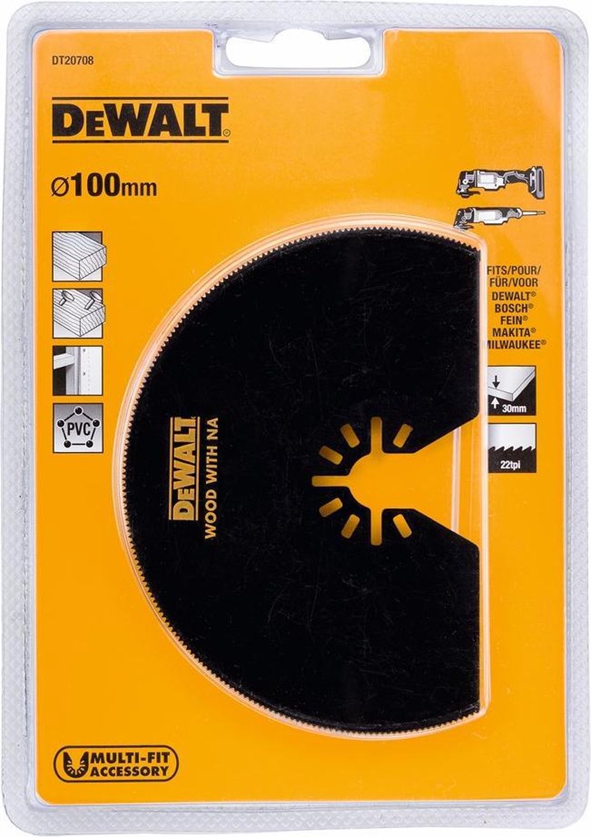 Dewalt dt20708 segmentsavklinge flad 102mm.