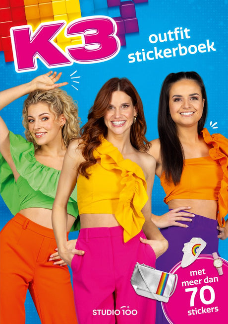 Studio 100 k3 outfit klistermærkebog