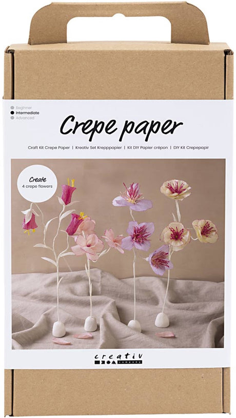Kreativ virksomhed https: www.cchobby.nl hobbyset-crepepaper-flower-pastelcolors-1-box