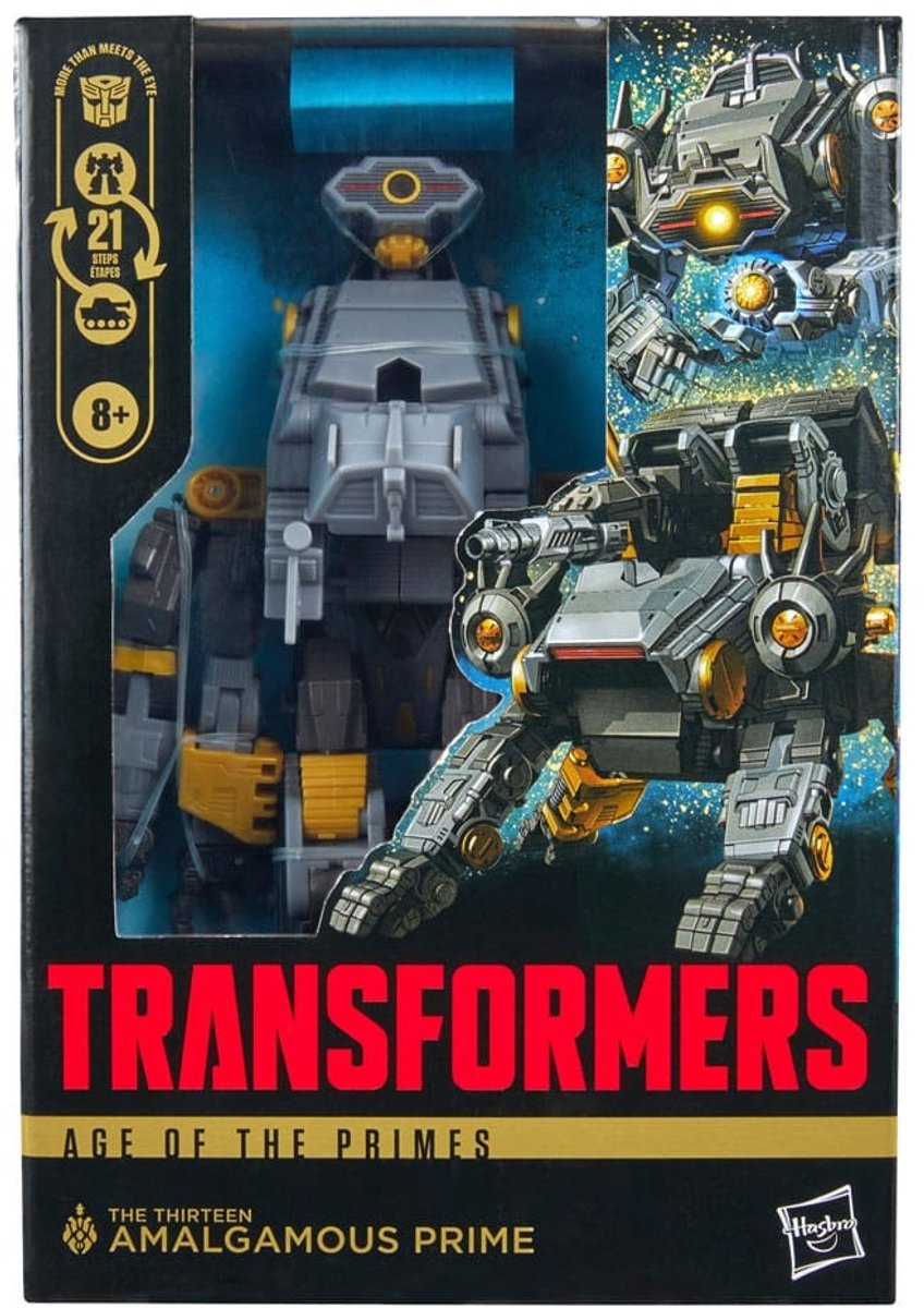 Hasbro Transformers Age of the Primes Voyager Class Action Figur The Thirteen: Amalgamous Prime 18 cm actionfigur