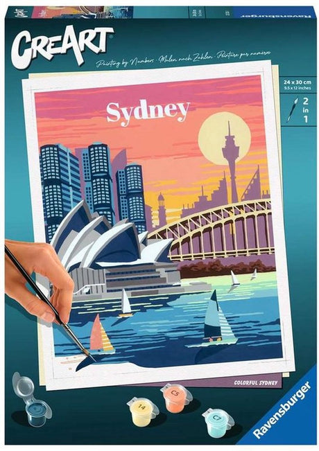 Ravensburger skaber farverige sydney