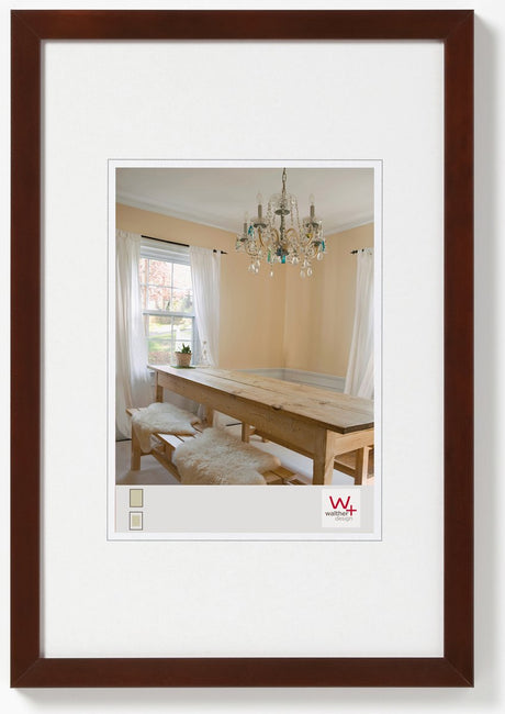Walther peberfrugt - træramme - fotostørrelse 40x50 cm - nødder