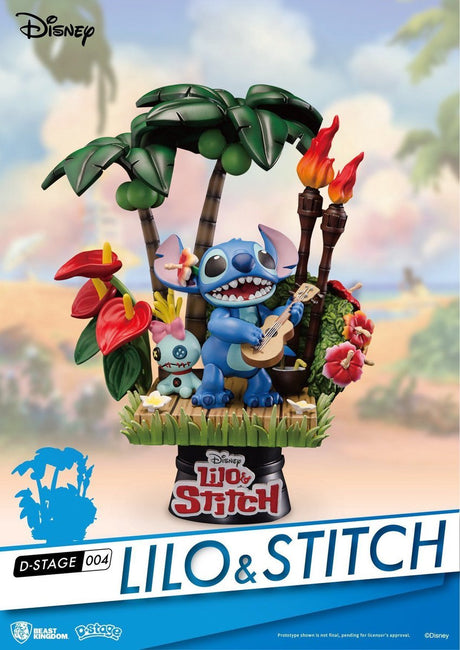 Lilo stitch stitch (d-stage series) unisex billede - flerfarvet - standard