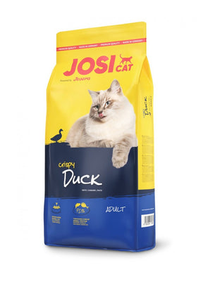 Josera josicat crispy duck serie - tør kattefoder - 10 kg - rig på and - uden korn