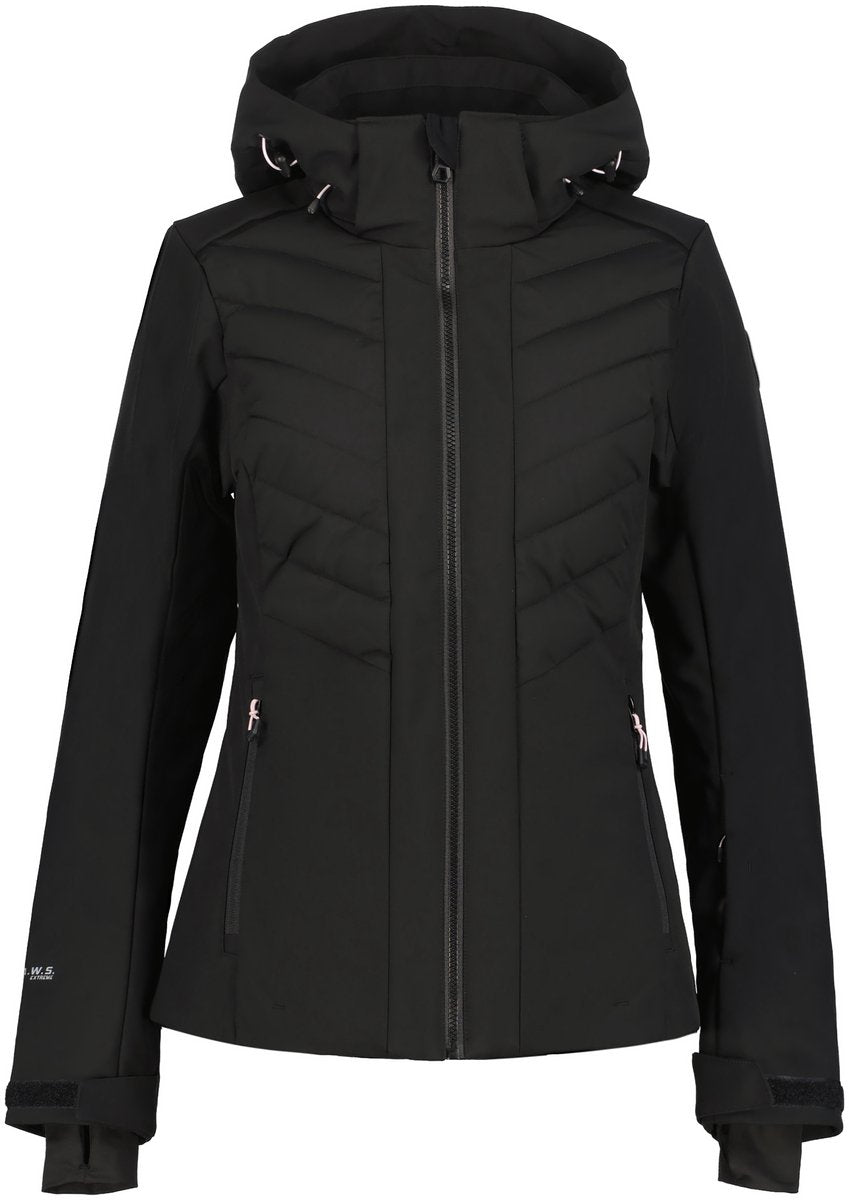 Icepeak freital dames softshell ski jas - zwart - 40