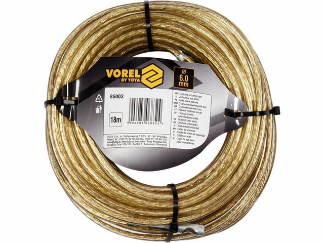 Vorel douaneverbinding staal 6mm*18m
