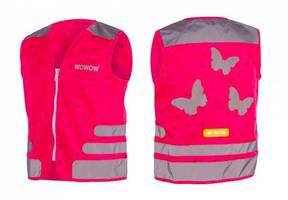 Wowow Reflectieest Kids Nuty Jacket Size M Pink