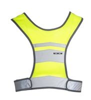 Wowow reflekterende nova jakke led størrelse m gul