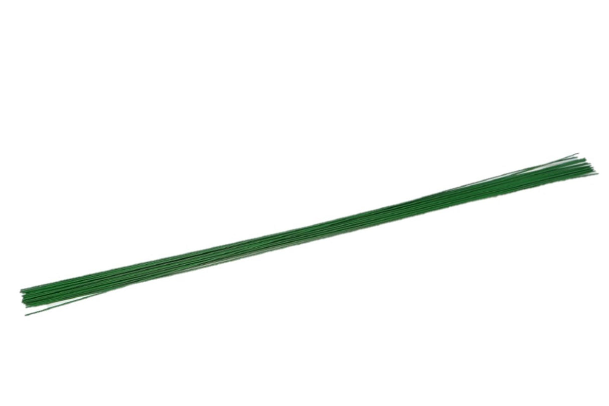 Hbx natural living hobby stitch wire 0,6x400mm 40 stk grøn