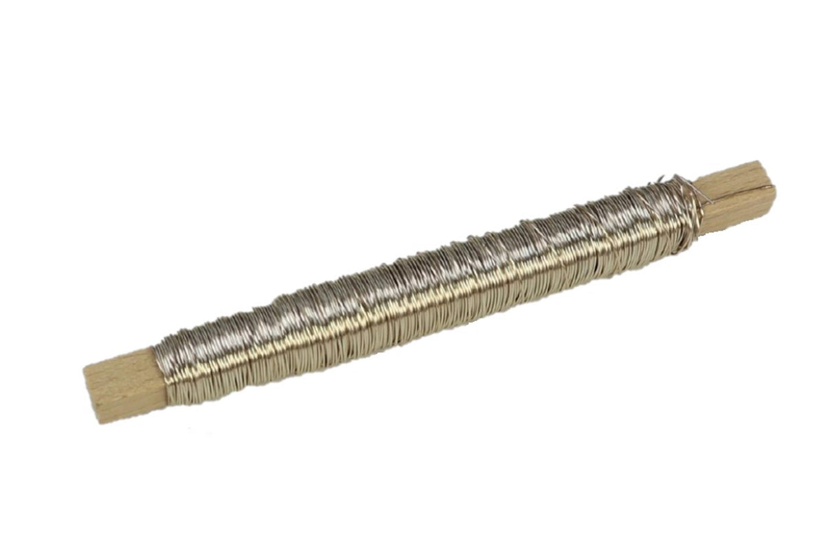 HBx natural living hobby vikletråd kobber 0,50mm 50gram champagne