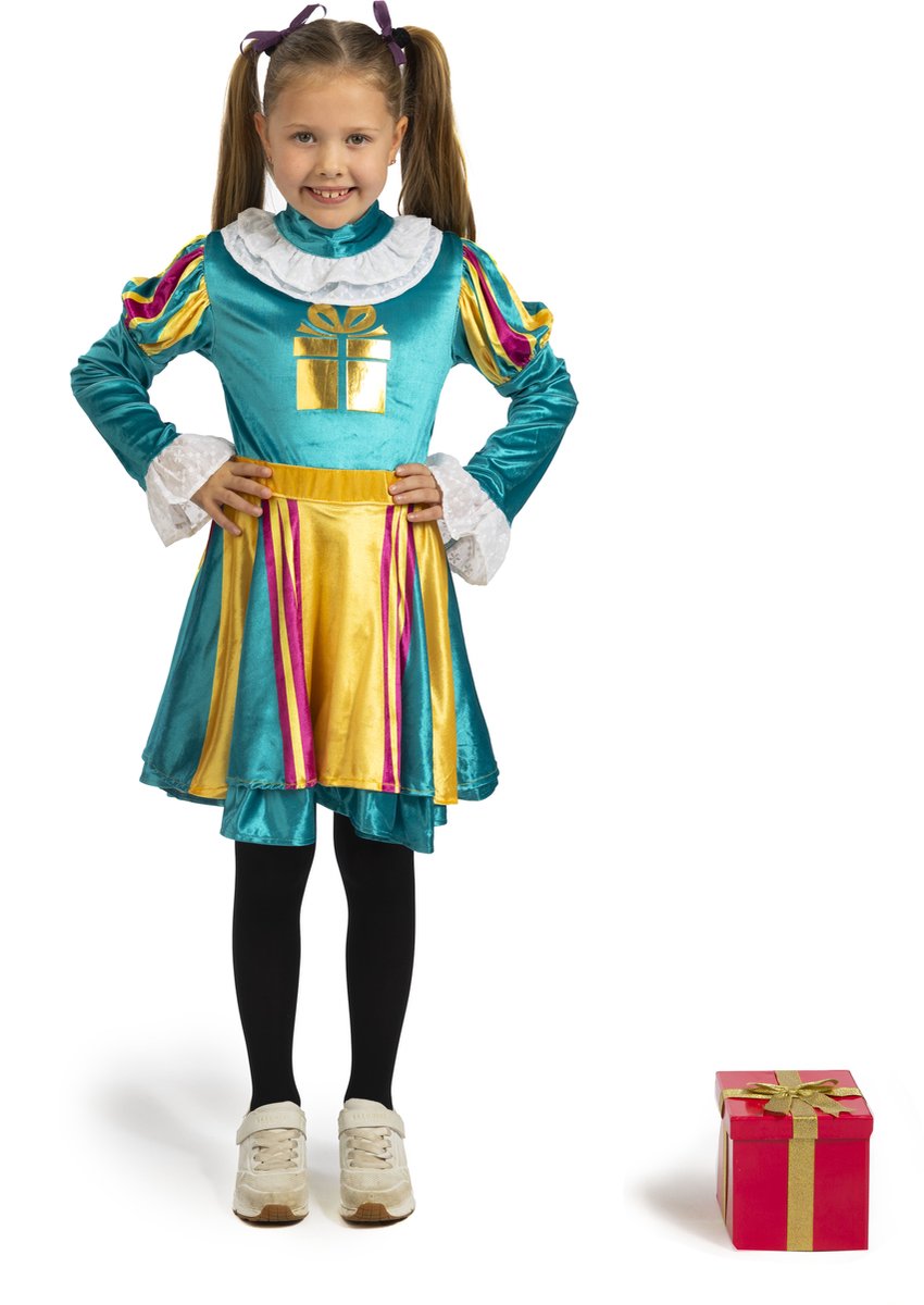 Rubiner gave udklædningskostume - Sinterklaas' klub - - størrelse 104