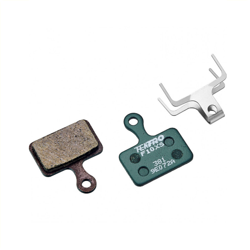 Tectro Disc Brake Block til F10XS, harpiksforbindelse (hængende pakke)
