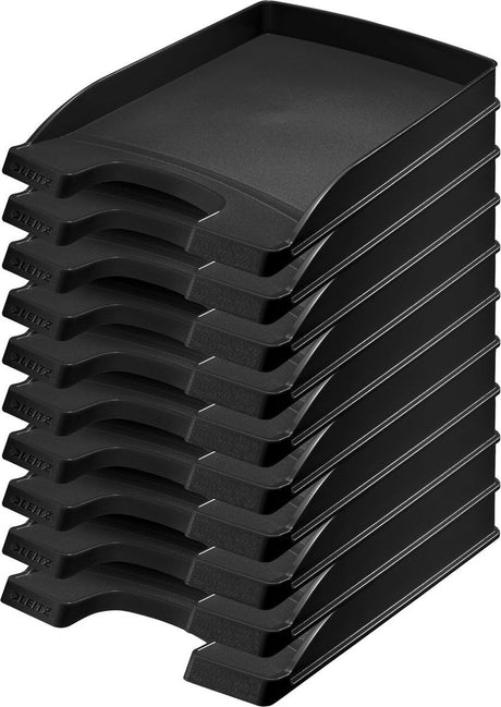 Brevbakke Leitz Plus Slim 5237 A4 sort