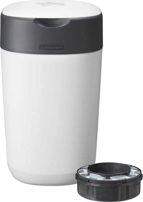 Tommee tippee twist click blespand - til op til 33 bleer - 1 refill-kassette - hvid