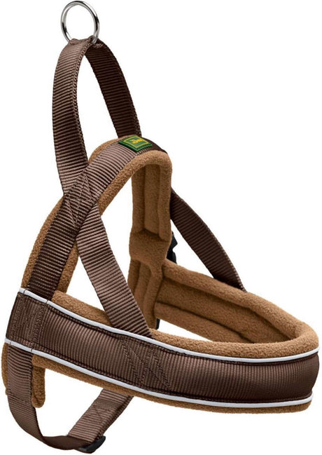 Jægersele Norsk racing nylon brun cognac