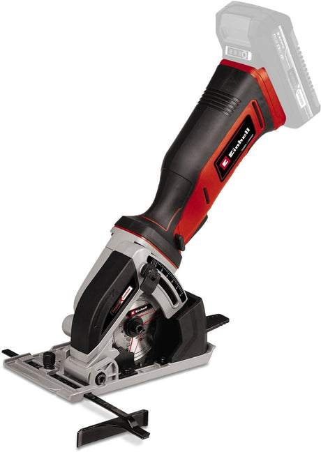 Einhell akku rundsav te-cs 18 89-1 li solo - power x-change - 18 v li-ion - 3.500 t min - �89 mm - max. skæredybde: 28 mm - inkl. 2 savklinger - ekskl. batteri og oplader