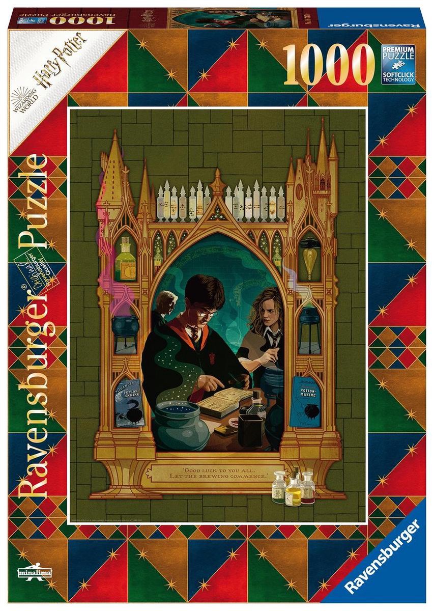 Ravensburger puslespil harry potter 6 - puslespil - 1000 brikker