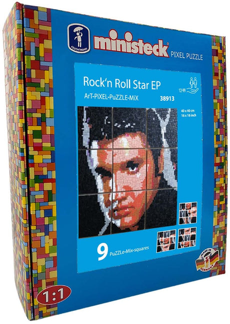 Ministeck mosaikkunst rockstar ep xxl æske 5500 styks kreativt legetøj.