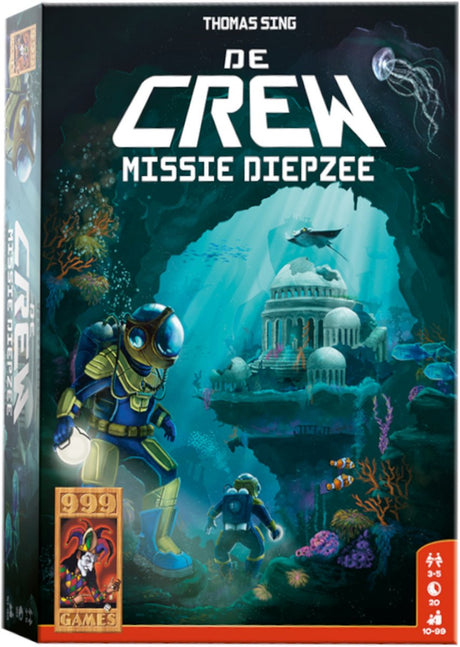 999 spil 999 Games de Crew Mission Diepzee -kortspil