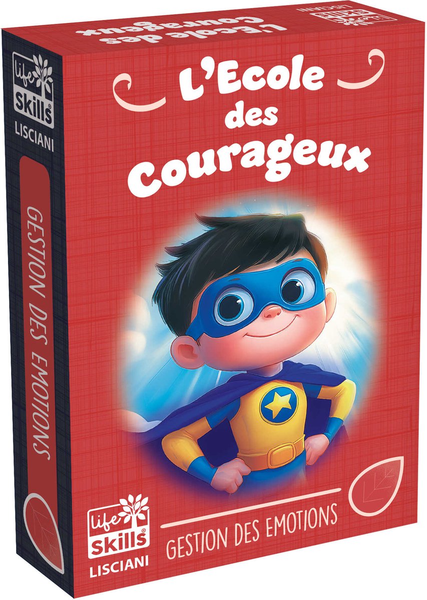 Lisciani livsfærdigheder bambini coraggiosi ed. fransk