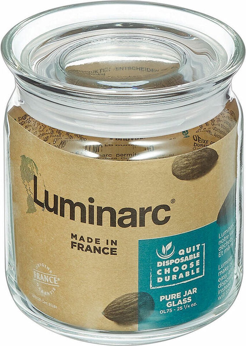 Luminarc tin ren krystal gennemsigtig (0,75 l)