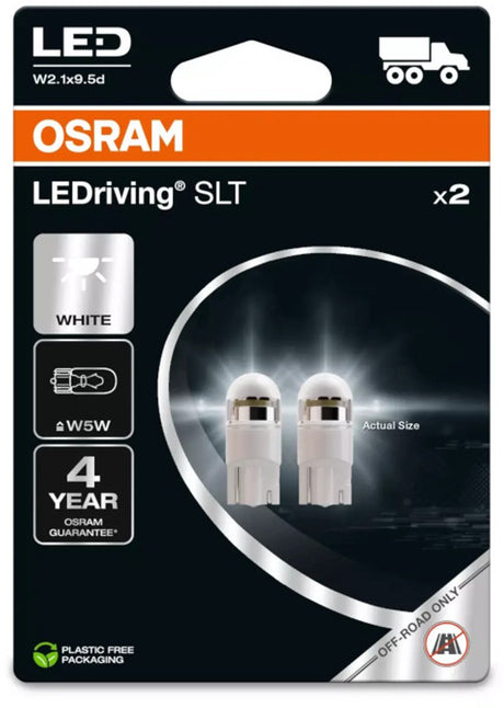 Osram ledriving slt w5w hvid 24v 2845dwp sæt