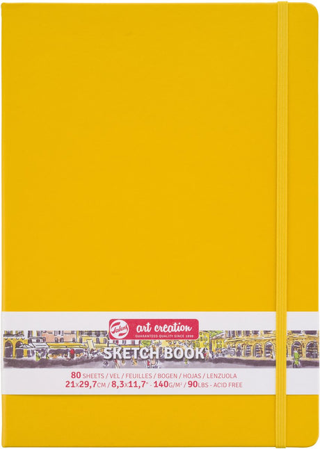 Talens art creation schetsboek goudgeel 21 x 29.7 cm 140 g 80 vellen