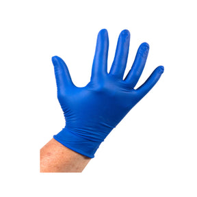 Komforthandske latexblå upulveriseret xl (100 stk.)