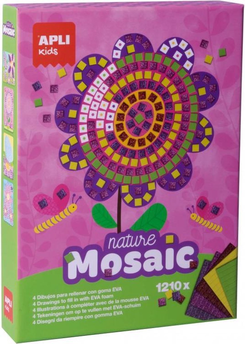 Apli kids mozaiek kit lente