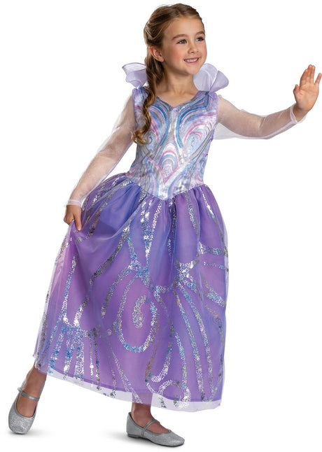 Forklædning ond glinda børnekostume, officielt licenseret af , behagelig pasform og detaljeret design, størrelse xs 3t til 4t