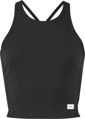 Craft kollektiv cropped singlet m damesportsskjorte - sort