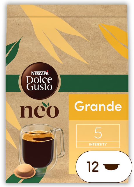 Nescafé dolce gusto neo kaffepuder grande - 4x12 bælg til 12 kopper kaffe