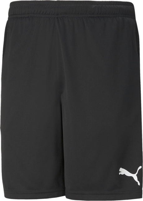 Puma teamrise træningsshorts til mænds sportsbukser - sort-hvid