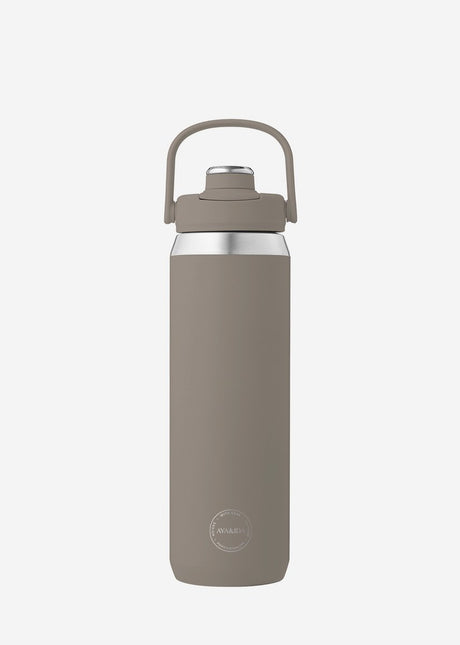 Aya ida aya ida - sportsflaske - drikkedunk - termokande - vandflaske - rustfrit stål - 700 ml - drivtømmer