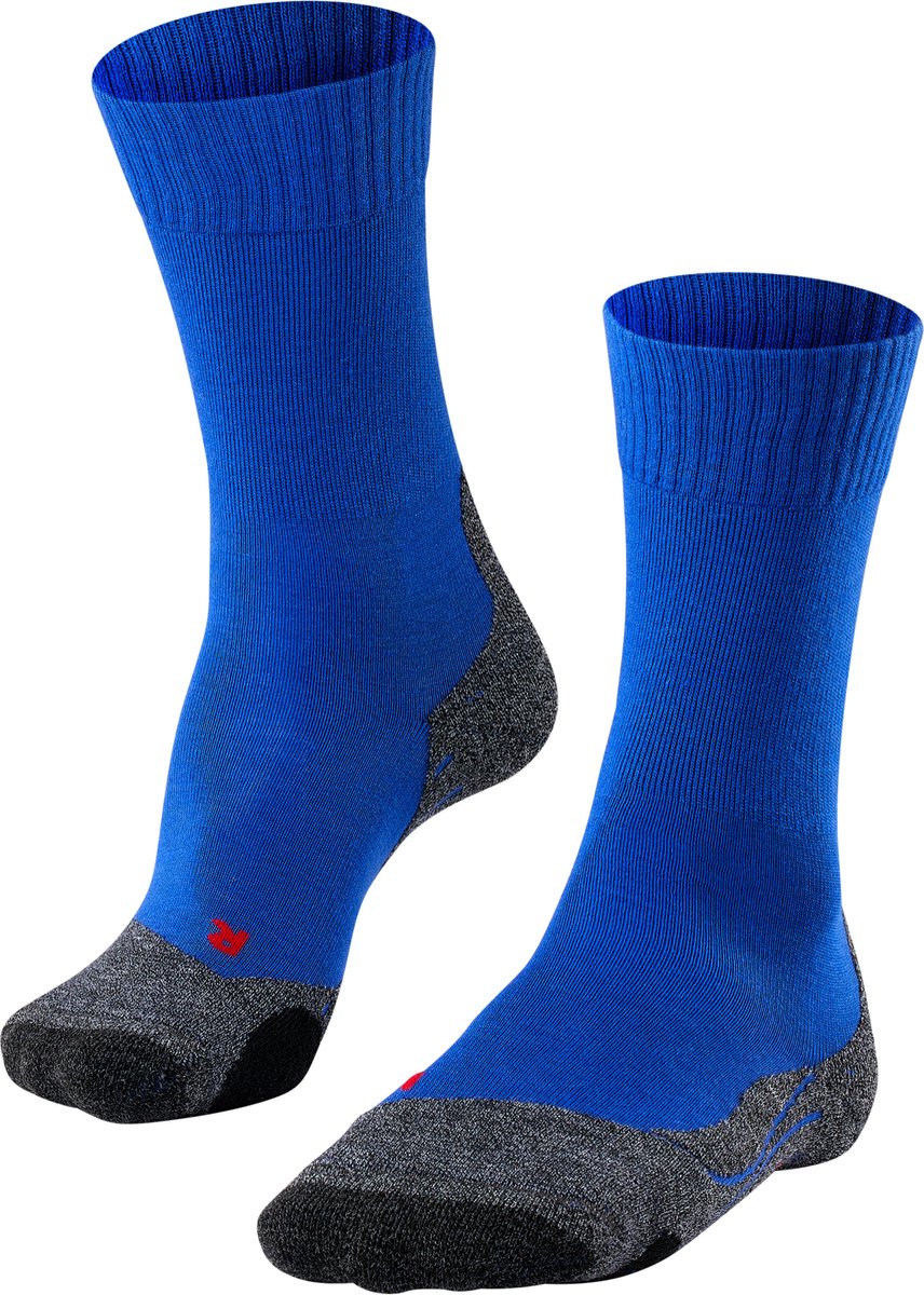 Falke tk2 anti-blister tykt uld funktionsmateriale gåstrømper herre blå - str. 44-45