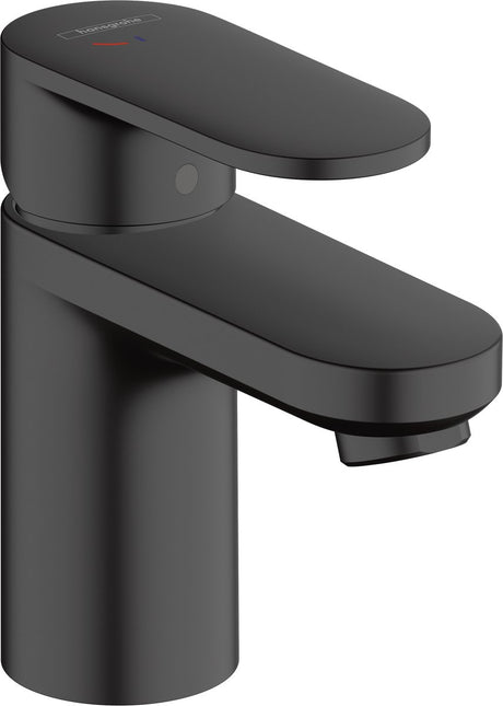 Hansgrohe lakblanding - håndvaskarmatur - etgrebsbetjening - kølig start energibesparende - uden spild - 70 mm størrelse - mat sort
