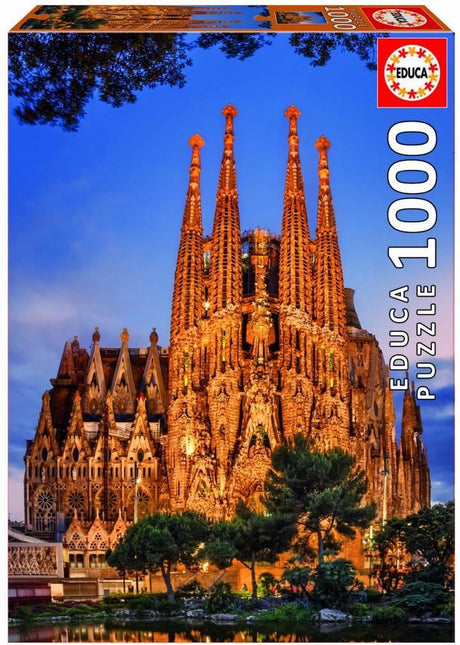 Educa - puslespil - sagrada familia - 1000 brikker - puslespil