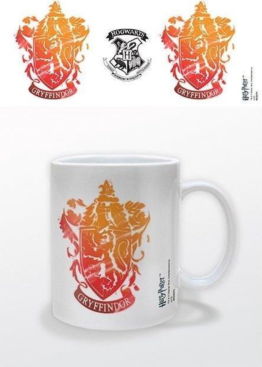 Harry potter - gryffindor stencil crest krus
