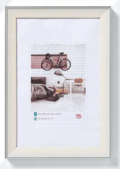 Walther boheme - fotoramme - fotostørrelse 30x40 cm - creme