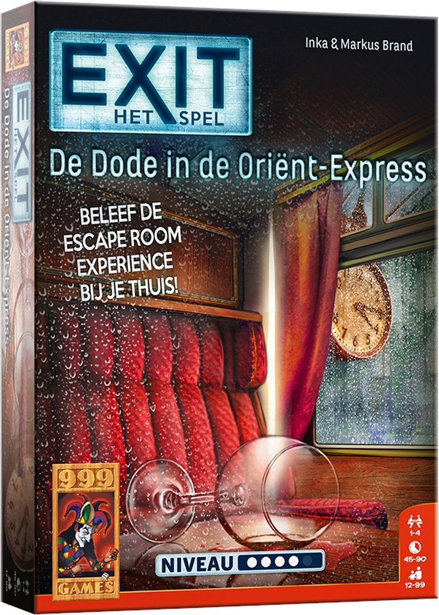 999spil 999 spil - exit - de døde i Orientexpressen - hjernetrim - escape room spil