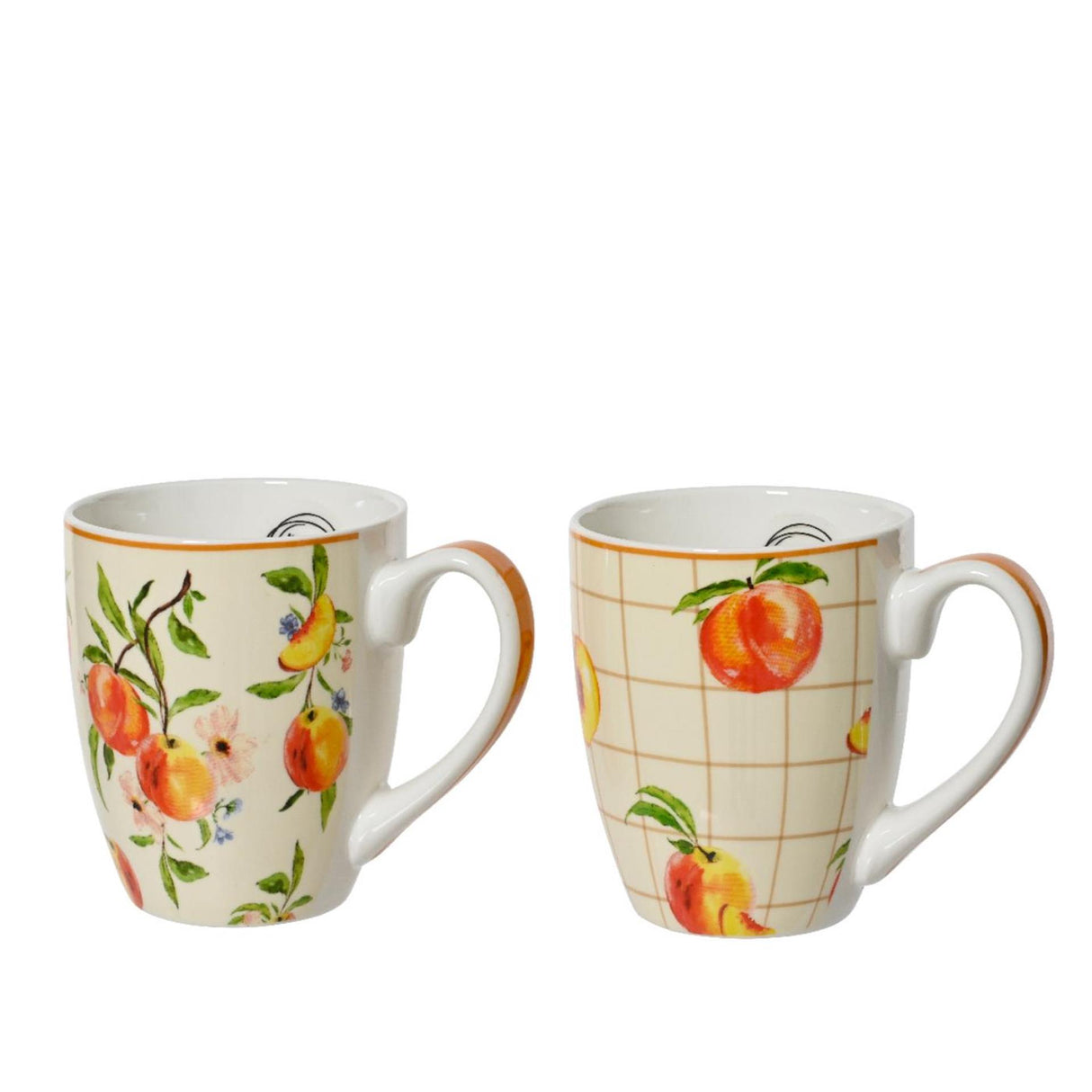 Decoris porcelæn krus 400ml fersken
